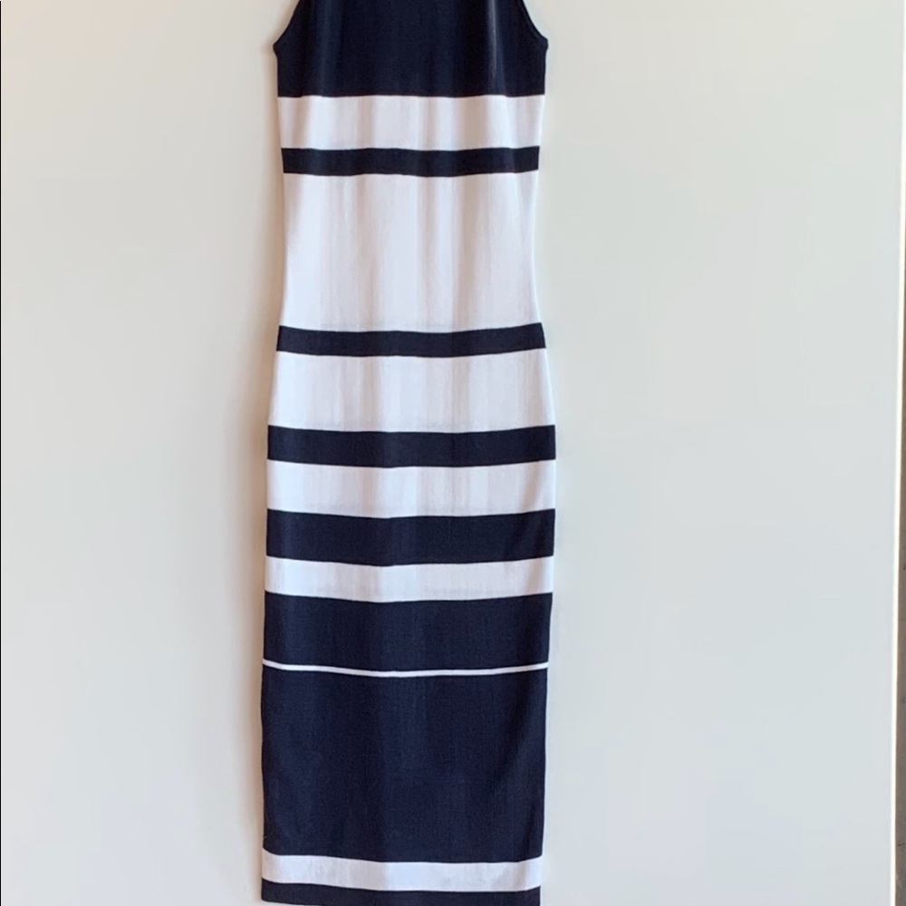 Striped Knit Dress Size Medium - Picture 4 of 5
